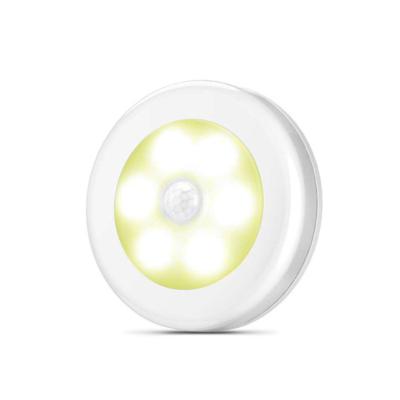 China 2022 New Design 6 Cabinet Residential Led Light PIR Body Motion Sensor Activated Led Night Light Human Body Induction Lamp for sale