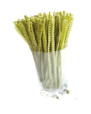 China Green Bean Noodles Green Soy Fettuccine Delicious Organic Spaghetti Pasta Dry Noodles for sale