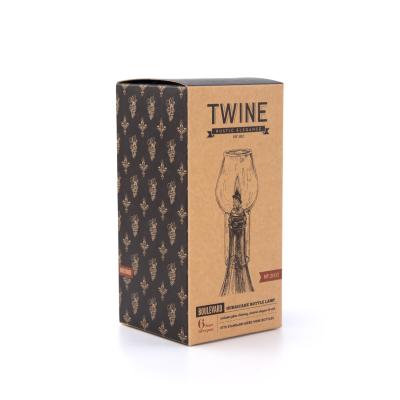 China Recyclable Custom Paperboard Design Paper Packaging Lamp Bottle Cosmetic Box Packaging Eco-friendly Packaging Box for sale