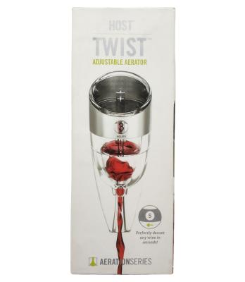 China Recyclable High Quality Adjustable Wine Aerator Rigid Slide Package Box With PVC Blister Insert for sale