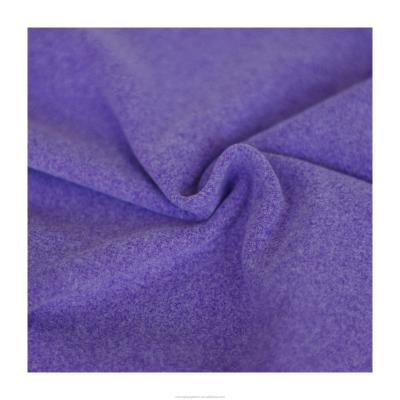 China Memory 90% Cationic Polyester 10% Spandex Keep Warm Double Side Brushed Fabric For Winter Underwear, Blanket zu verkaufen