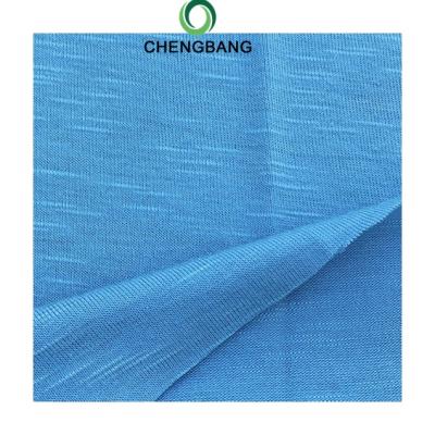 China Factory 32s Rayon Viable Spandex Breathable Plain Chengbang Jersey Knit Fabric for sale