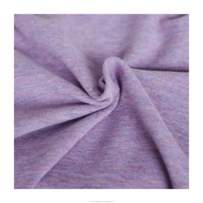 China Chengbang Anti Pill Fabric Factory Viscous Acrylic Spandex Mix Thick Double Knit Fabric Warm Lining for sale