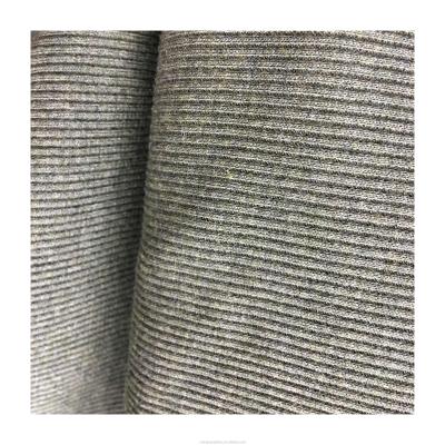 China Chengbang Factory Manufacture 2*2 95% Polyester, 5% Spandex Rib Knitted Fabric for Anti-Static Collars and Cuffs for sale