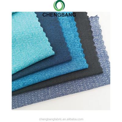 China Memory Chengbang Knitting Polyester Stretch Mesh Breathable Fabric Dry Fit For Sportswear Shirt for sale