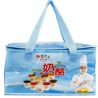 China Waterproof Wholesale Canvas Handles Cotton Zipper Lunch Boxes Tote Insulated Cooler Bag From China for sale