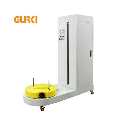 China Automatic Food Airport Baggage Baggage Pallet Stretch Film Wrapping Price Wrap Equipment Luggage Wrapping Machine for sale