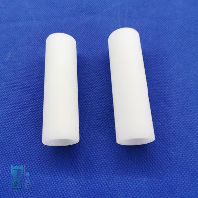 China Factory Customization High Temperature Pressure Opaque Glass Tube Quartz Glass Pipe Opaque Pipe Milky White Glass Tube for sale