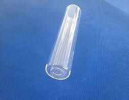 Chine fond plat de rond de tube de verre de Borosilicate de 50ml 100ml de petite capacité à vendre