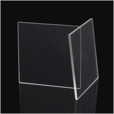 China Electronic Instrument Fused Quartz Plate Both Side Polished Rectangular fused Quartz Plate for sale