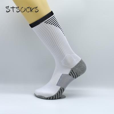 China Wholesale Antibacterial Manufacture Knee High Soccer Crew Mens Football Socks Socks Football Cotton Ankle Sports Tube Knee High Socks for sale