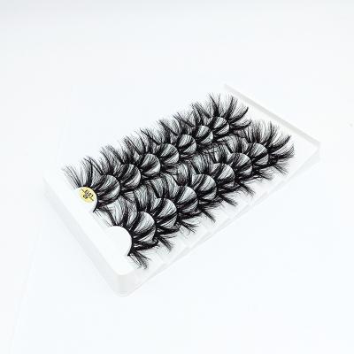 China Long natural eight pairs of false eyelash lengthened version wholesale of naturally thin and simple eyelashes for sale