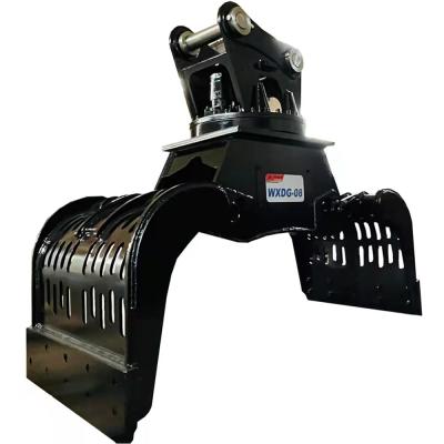 China High Efficiency CE Certificated Scrap Metal Grab Demolition Sorting Grapple For Excavator for sale