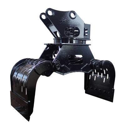 China High Efficiency Scrap Metal Grab Demolition Sorting Grapple For Excavator for sale