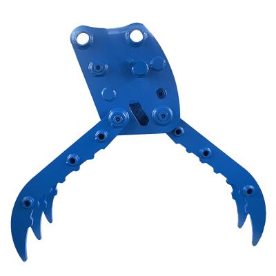 China Single Type Factory Price Custom Excavator Grapple Hydraulic Grabber Grab for sale