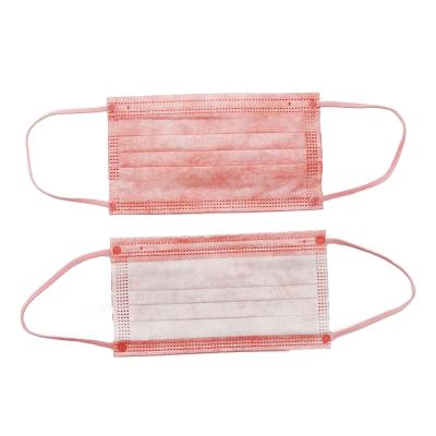 China Free Sample Disposable 3 Ply Non-woven Face Mask With EarLoop for sale