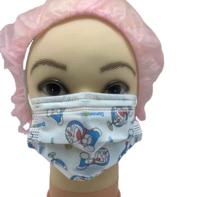 中国 New Design Color Full 3ply Kids Face Mask Disposable Protective Mask Comfortable Elastic Ear Loop 販売のため