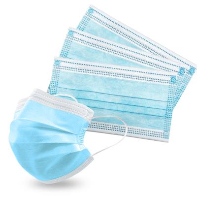 中国 3 Ply Blue Face Mask Premium Quality with Individually Wrapped Mask 販売のため