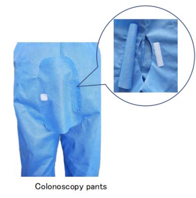 중국 Disposable Colonoscopy Test Disposable Colonoscopy Pants Patient Pants For Endoscopy 판매용