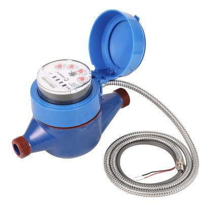 China Brass Water Meter Manufacturer Cast Photoelectric Direct Reading Transmission Remote Water Meter Reader With Water Meter Check Valve for sale