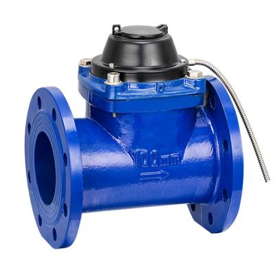 China Cast Iron Bulk Water Flow Meter For Agricultural Irrigation Pulse Outlet Water Meters Optional for sale