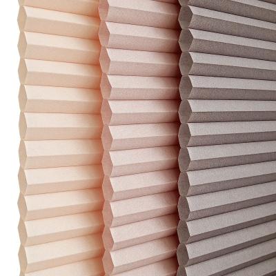 China CLASSIC honeycomb blinds blackout cellular honeycomb blind fabric NO--woven fabric half-shape for sale