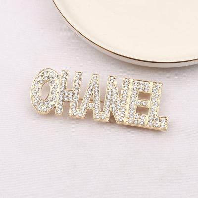 China Luxury ALLOY Jewelry Rhinestone Women Brooch Inspired Designer Brooches for sale