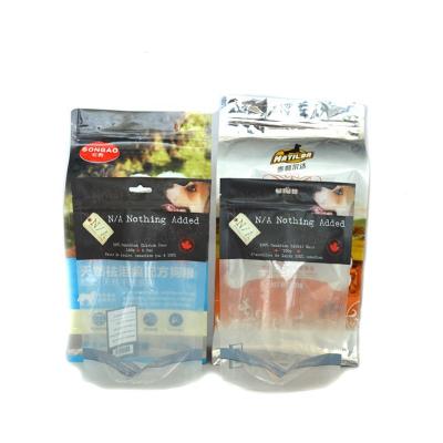 China Safety China Custom Packaging Plastic Bag Polybag With Zipper Stand Up Bag Pet Food Package for sale