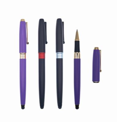 China Fluently 0.5mm Professional Waterproof Permanent Roller Pen 2022 Customized Logo Inscription With Company Brand for sale