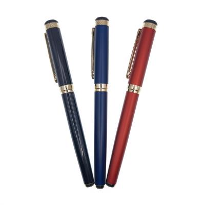 China Fluently Writing Metal Fancy OEM Custom Promotional Cheap Ink Pen Old Fountain Pen With Logo for sale