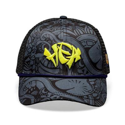 China Great Fit JOINT Custom Image Printed Trucker Hat With Embroidery Logo for sale