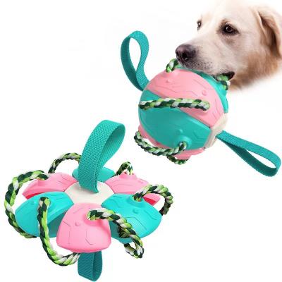 China Good Quality Sustainable Dog Pet Chewing Toy Outdoor Training Durable Interactive Playing Ball for sale