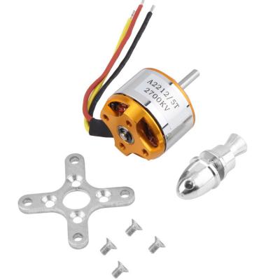 China Vehicles & Toys A2212 Remote Control Brushless Motor 930KV 1000KV 1400KV 2200KV 2450KV 2700KV for RC Airplanes Flat Multi-Helicopter Outrunner Brushless Motor for sale