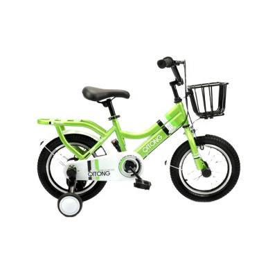 China Shockingproof Frame High Carbon Steel Non-Slip Boy Kids To Ride Kids Exercise Bike With Basket for sale