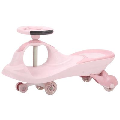 China Ride On Toy Creative Design Customizable 90 PU Wheel Kids Swing Arm Car For Kids Shake With Light for sale