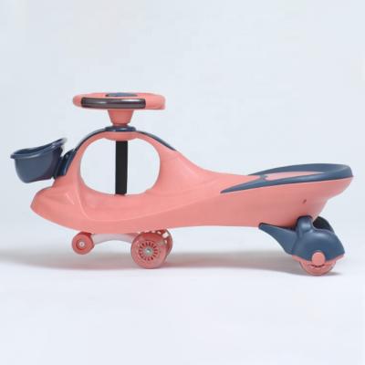 China Ride On Toy Latest Toy Outdoor Play Kid Wiggle PU Wheel Tornado Car Kids Rock Car for sale