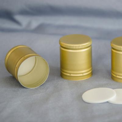 China Non Spill Hot-selling Custom 3035 Wine Aluminum Caps For Wine Bottle Caps Can Be Customized for sale