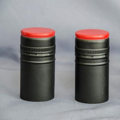 China Non Spill Popular Aluminum Wine Bottle Screw Caps Glass Bottle Cup For Wine For Brandy Pile Proof Cap for sale