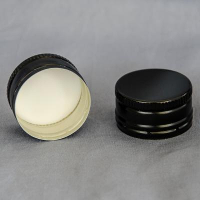 China Non Spill Ready To Ship Aluminum Wine Bottle Caps Glass Bottle For Liquor Customized Size Aluminum Wine Lid for sale