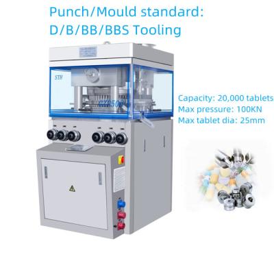 Chine Poinçon multiple usinant la machine à grande vitesse D de presse de Tablette/engraissement forcé de B à vendre