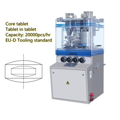 China Tabuleta na tabuleta automática do núcleo da máquina da compressão da tabuleta da tabuleta à venda