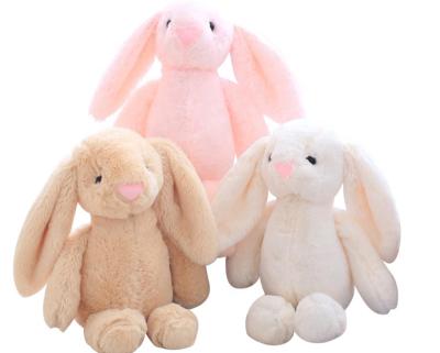 China Soft Toy 28cm Plush Rabbit With Heart For Easter Festival for sale