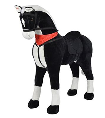 China New plush design emulational horse toy for kids for sale