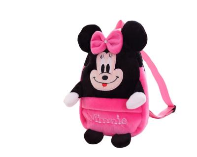 China Wholesale Customized Lovely Kids School Backpack Bag Plush Mickey Mouse Backpack From China for sale