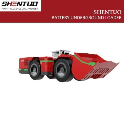 China                  Shentuo SL14 Battery 6cbm 14ton Underground Loader New Energy Battery Underground Mining Wheel Loader              for sale