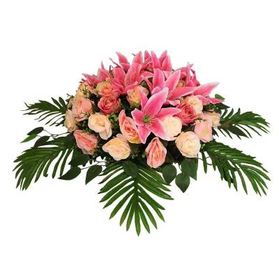 China HC2158 Simulation Flower Wholesale Reception Podium Living Room Conference Room Office Decoration Flower Table Decoration Flower for sale