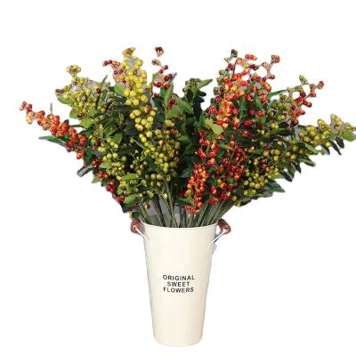 China Wholesale Christmas Decoration/Gifts HC1836 Colored Berries For Christmas Tree Wedding Stage Decoration for sale