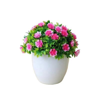 China Wholesale Artificial Silk Flowers Home Decoration Potted Landscape Interior Decoration HC1880 for sale