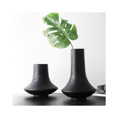 China HC0074 Nordic traditional antique vase hotel decorative flower vases set modern home wedding luxury home decoration for sale