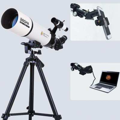 China Professional Zoom Astronomical Telescope Good Quality RTS 80400 HD Astronomical Telescope 80400 Tripod Backpack Adjustable Mount for sale